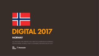 Digital 2017 Norway (January 2017)