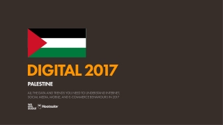 Digital 2017 Palestine (January 2017)