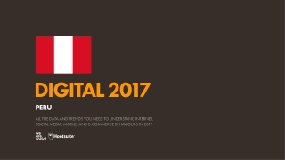 Digital 2017 Peru (January 2017)