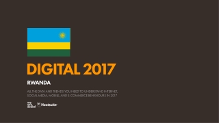 Digital 2017 Rwanda (January 2017)