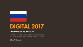 Digital 2017 Russian Federation (January 2017)