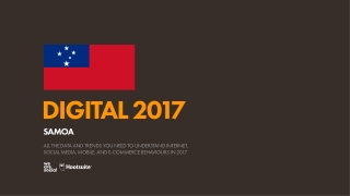 Digital 2017 Samoa (January 2017)