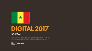 Digital 2017 Senegal (January 2017)