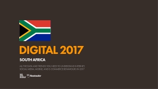 Digital 2017 South Africa (January 2017)