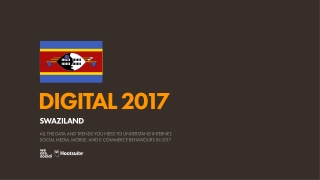 Digital 2017 Swaziland (January 2017)