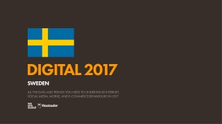 Digital 2017 Sweden (January 2017)