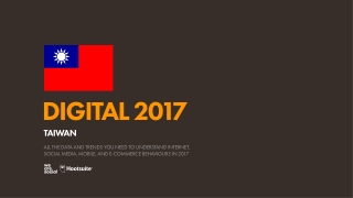 Digital 2017 Taiwan (January 2017)