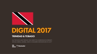 Digital 2017 Trinidad & Tobago (January 2017)