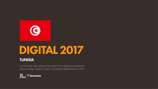 Digital 2017 Tunisia (January 2017)