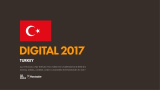 Digital 2017 Turkey (January 2017)