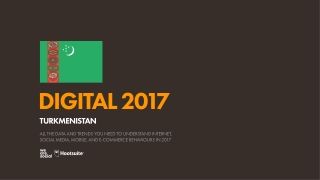 Digital 2017 Turkmenistan (January 2017)