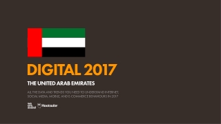 Digital 2017 United Arab Emirates (January 2017)