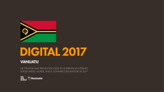 Digital 2017 Vanuatu (January 2017)