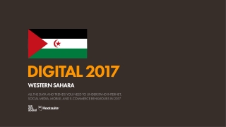 Digital 2017 Western Sahara (January 2017)