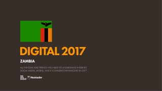 Digital 2017 Zambia (January 2017)