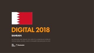 Digital 2018 Bahrain (January 2018)