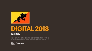 Digital 2018 Bhutan (January 2018)