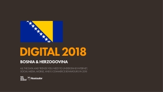 Digital 2018 Bosnia & Herzegovina (January 2018)