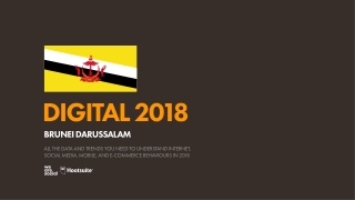 Digital 2018 Brunei Darussalam (January 2018)