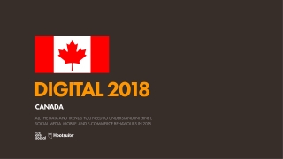 Digital 2018 Canada (January 2018)