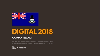 Digital 2018 Cayman Islands (January 2018)