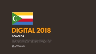 Digital 2018 Comoros (January 2018)