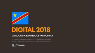 Digital 2018 Democratic Republic Of The Congo (January 2018)