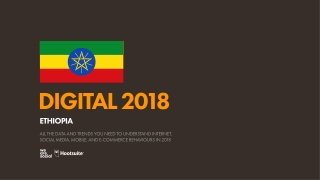 Digital 2018 Ethiopia (January 2018)