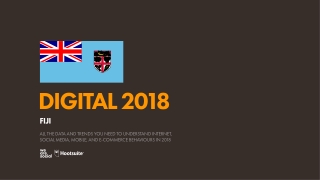 Digital 2018 Fiji (January 2018)