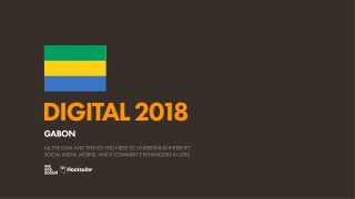 Digital 2018 Gabon (January 2018)