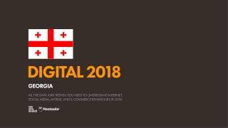 Digital 2018 Georgia (January 2018)