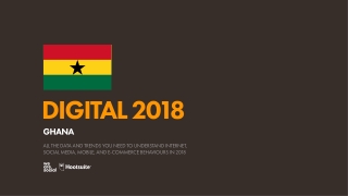 Digital 2018 Ghana (January 2018)