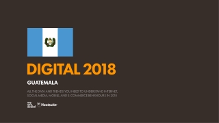 Digital 2018 Guatemala (January 2018)