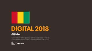 Digital 2018 Guinea (January 2018)