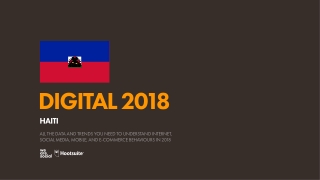 Digital 2018 Haiti (January 2018)