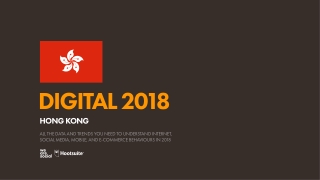 Digital 2018 Hong Kong (January 2018)