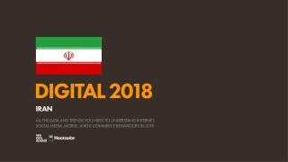 Digital 2018 Iran (January 2018)