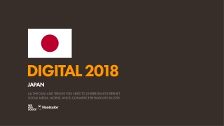 Digital 2018 Japan (January 2018)