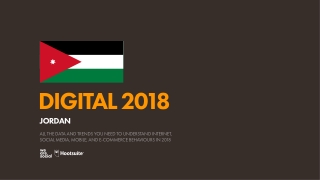 Digital 2018 Jordan (January 2018)