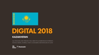 Digital 2018 Kazakhstan (January 2018)