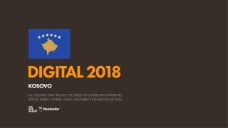 Digital 2018 Kosovo (January 2018)