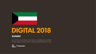 Digital 2018 Kuwait (January 2018)