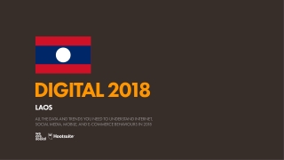 Digital 2018 Laos (January 2018)