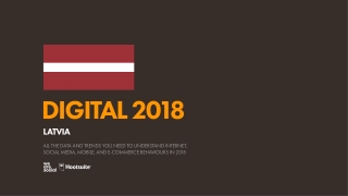 Digital 2018 Latvia (January 2018)