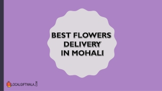 Best Flowers Delivery in Mohali