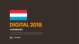 Digital 2018 Luxembourg (January 2018)