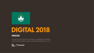 Digital 2018 Macau (January 2018)