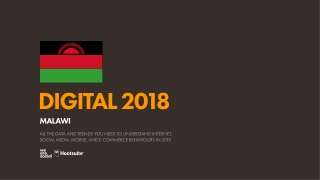 Digital 2018 Malawi (January 2018)