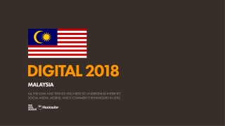 Digital 2018 Malaysia (January 2018)