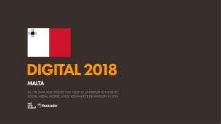 Digital 2018 Malta (January 2018)